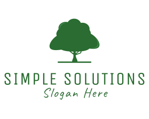 Green Park Tree logo design