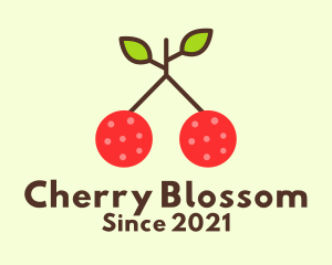 Sweet Cherry Fruit  logo design