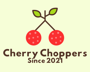 Sweet Cherry Fruit  logo design