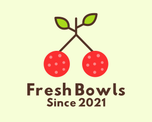 Sweet Cherry Fruit  logo design