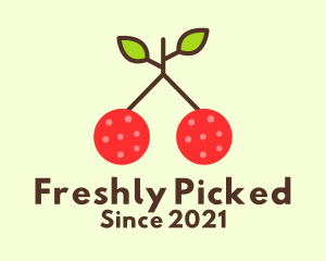 Sweet Cherry Fruit  logo design