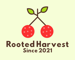 Sweet Cherry Fruit  logo design