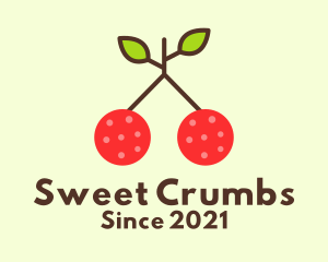 Sweet Cherry Fruit  logo design