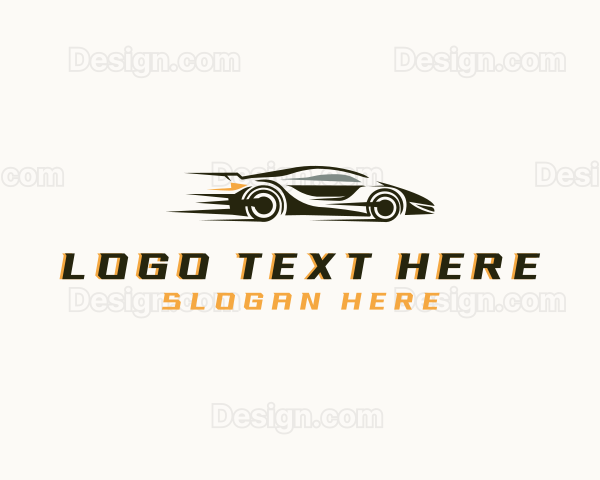 Automobile Car Racing Logo