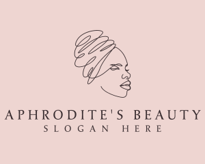 Beauty Lady Headwrap logo design