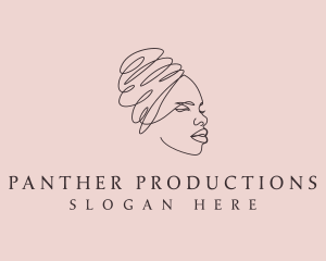 Beauty Lady Headwrap logo design