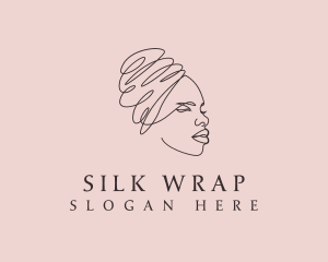 Beauty Lady Headwrap logo design