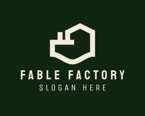 Industrial Factory Building logo design