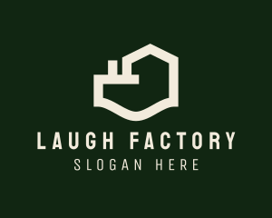 Industrial Factory Building logo design