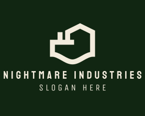 Industrial Factory Building logo design