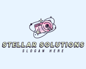 Retro Celestial Camera logo