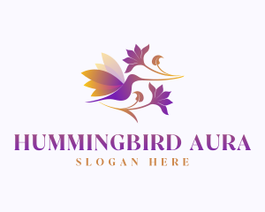 Hummingbird Flower Beauty logo