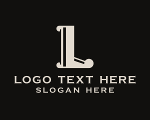 Decal Studio Letter L  Logo