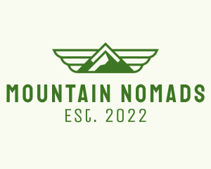 Green Valley Mountain  logo design