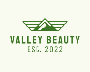 Green Valley Mountain  logo design