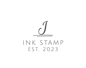 Simple Retail Signature logo design