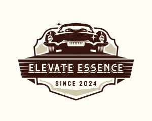 Vintage Car Detailing Logo