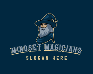 Powerful Magic Wizard logo design