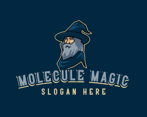 Powerful Magic Wizard logo design