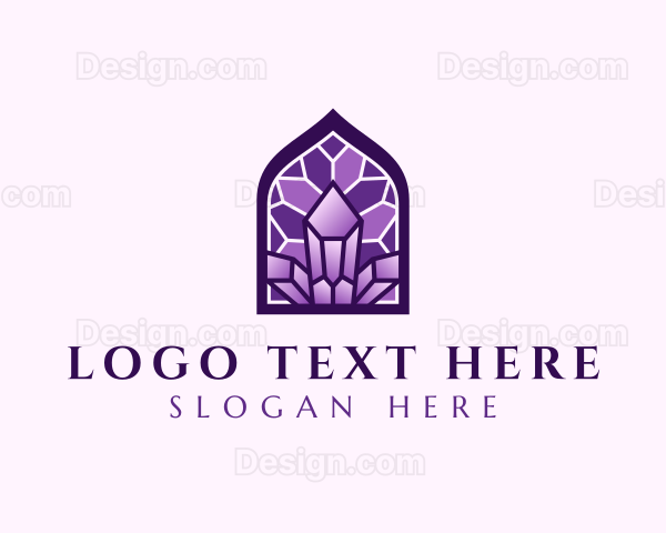 Diamond Gemstone Mosaic Logo