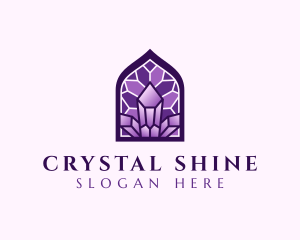 Diamond Gemstone Mosaic logo