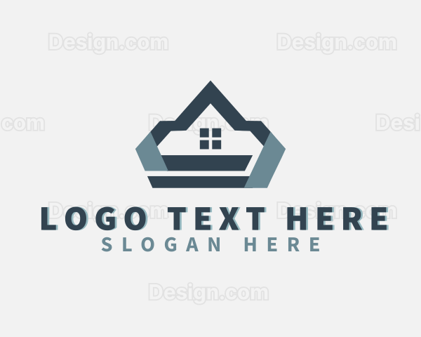 Roof Home Property Logo