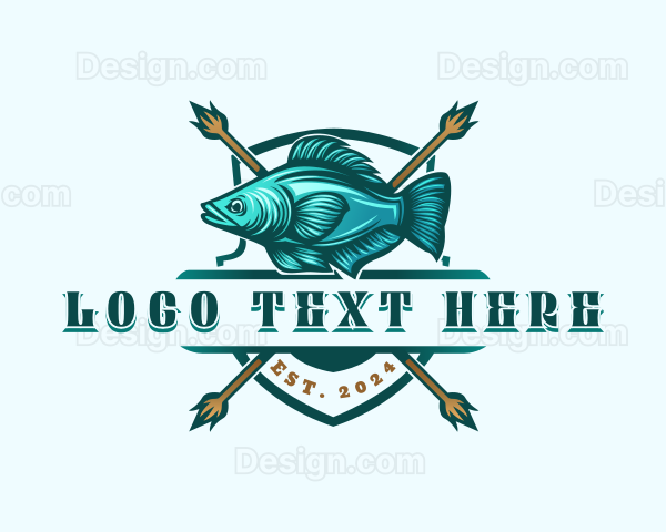 Fish Seafood Fisherman Logo