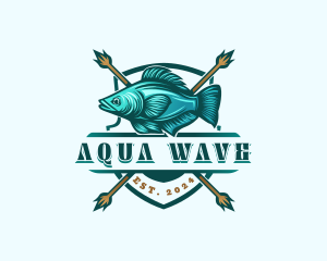 Fish Seafood Fisherman logo