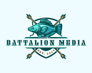 Fish Seafood Fisherman logo design