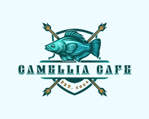 Fish Seafood Fisherman logo design