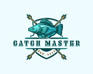 Fish Seafood Fisherman logo