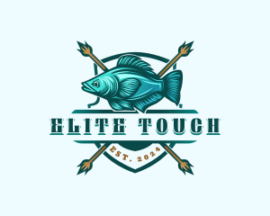 Fish Seafood Fisherman logo design