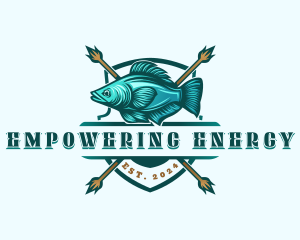 Fish Seafood Fisherman logo design