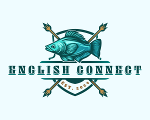 Fish Seafood Fisherman logo design