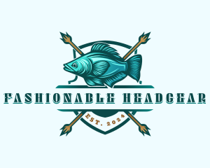 Fish Seafood Fisherman logo design