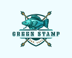 Fish Seafood Fisherman logo design