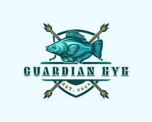 Fish Seafood Fisherman logo design