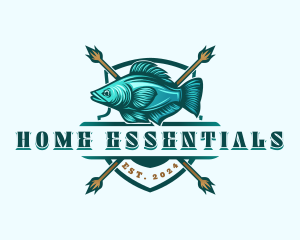 Fish Seafood Fisherman logo design