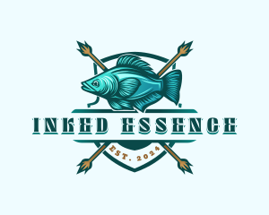 Fish Seafood Fisherman logo design