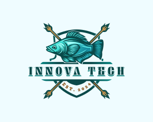 Fish Seafood Fisherman logo design