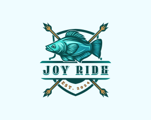 Fish Seafood Fisherman logo design