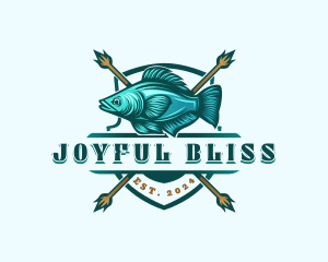 Fish Seafood Fisherman logo design