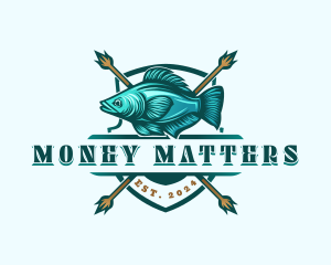 Fish Seafood Fisherman logo design