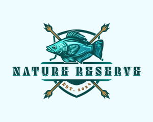 Fish Seafood Fisherman logo design