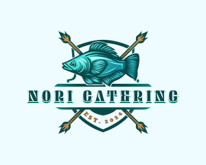 Fish Seafood Fisherman logo design