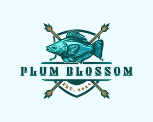 Fish Seafood Fisherman logo design