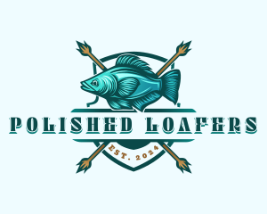 Fish Seafood Fisherman logo design