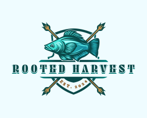 Fish Seafood Fisherman logo design