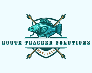 Fish Seafood Fisherman logo design