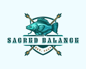 Fish Seafood Fisherman logo design